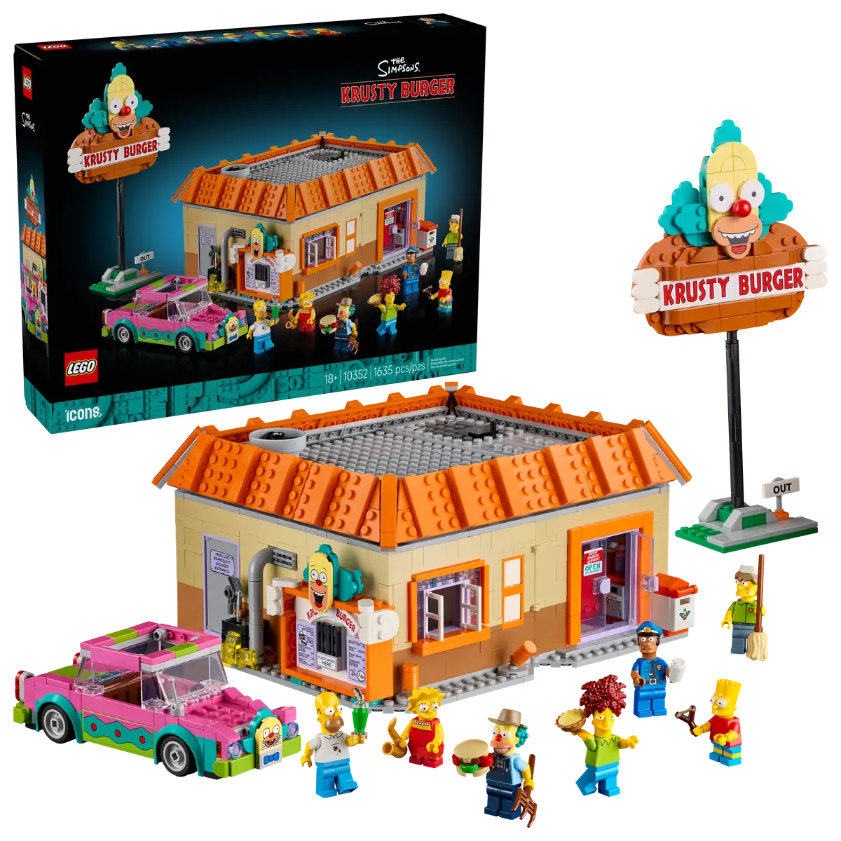 Les Simpsons Krusty Burger (10352)